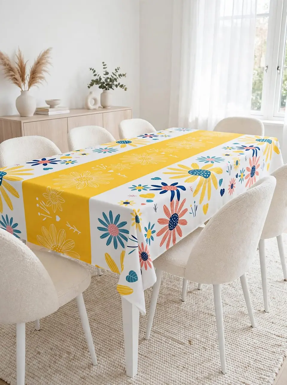 Mantel Antiderrame de Tela con estampados   10