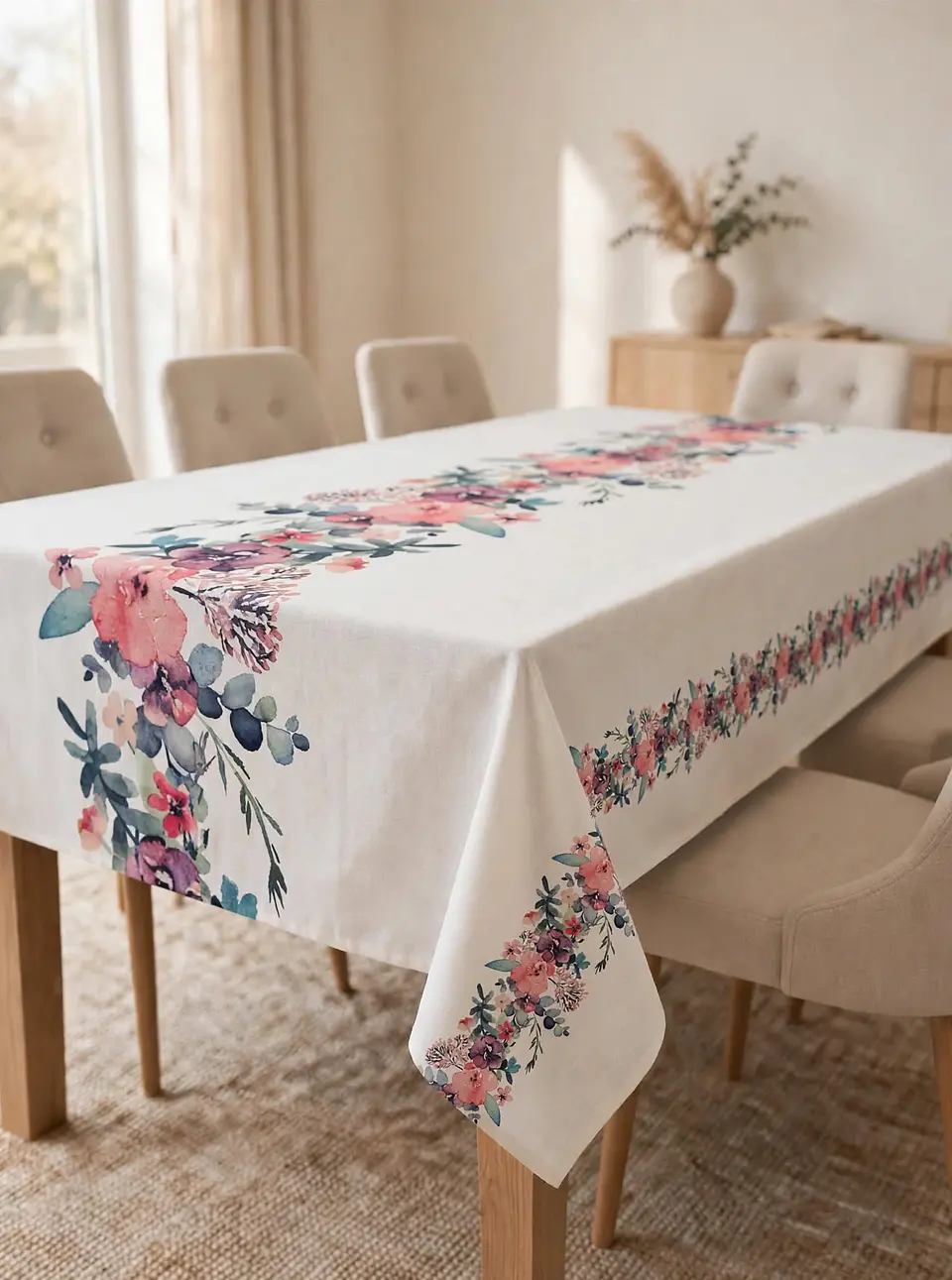 Mantel Antiderrame de Tela con estampados   2