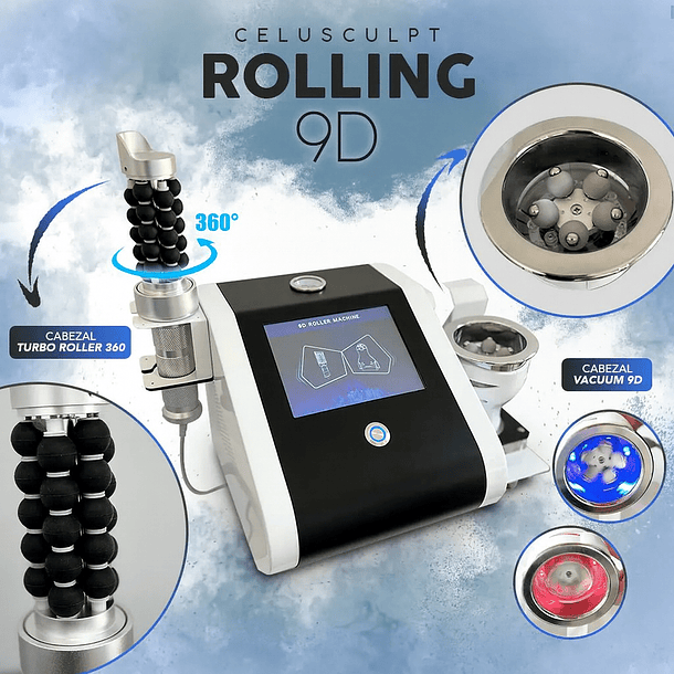Anticelulitis Rolling 9D Pro - Pack 6 Sesiones  3