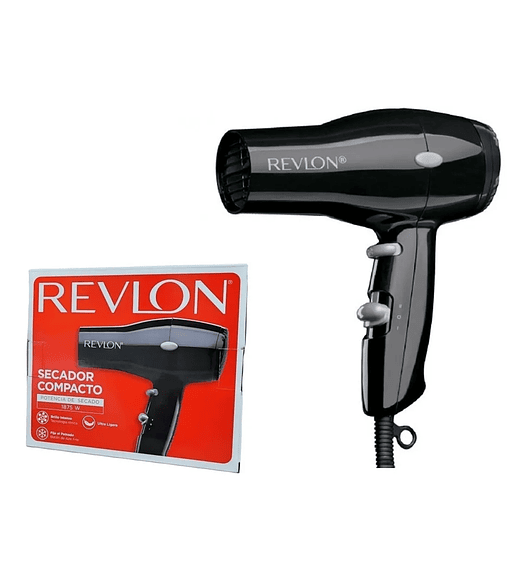 Secador Pelo Cabello Iónico Compacto 1875w Ligero Revlon