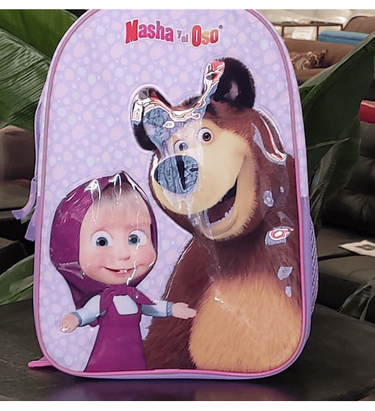 Mochila Masha Y El Oso 3d