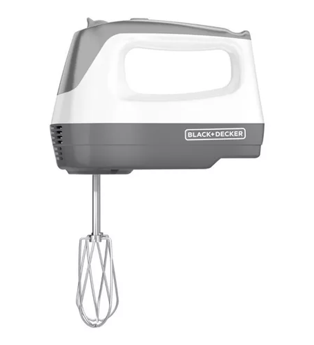 Batidora de mano Black & Decker MX 1500 gris y blanca 50 Hz 220 V 