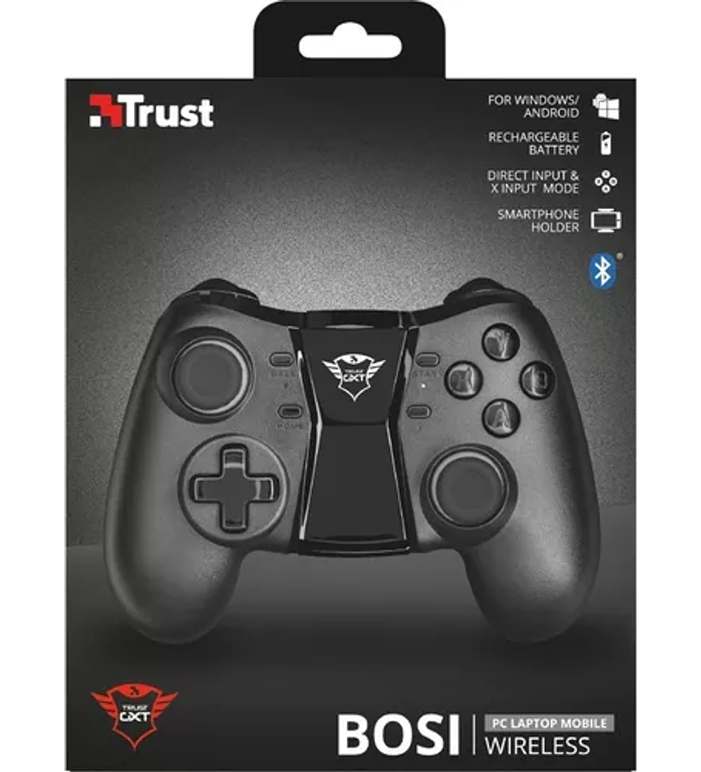 Trust Bosi Gxt 590 Mando De Juegos Bluetooth Windows Android