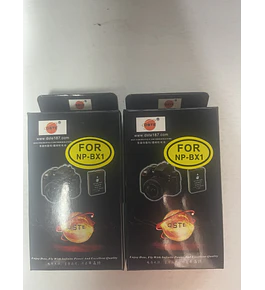 Bateria pack (2) para Sony NP-BX1 Li-ion 3.6 V 1800mAh 6.5 Wh marca Oste 