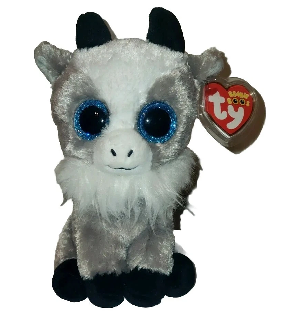 Juguete de peluche Ty Beanie Boos - GABBY the Goat (6 pulgadas) NUEVO