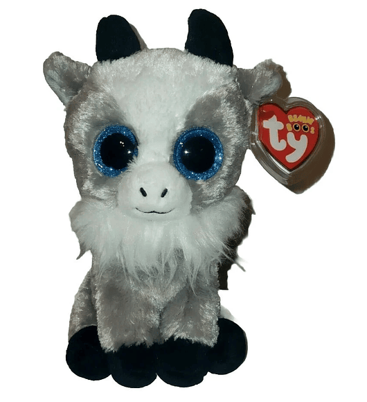 Juguete de peluche Ty Beanie Boos - GABBY the Goat (6 pulgadas) NUEVO