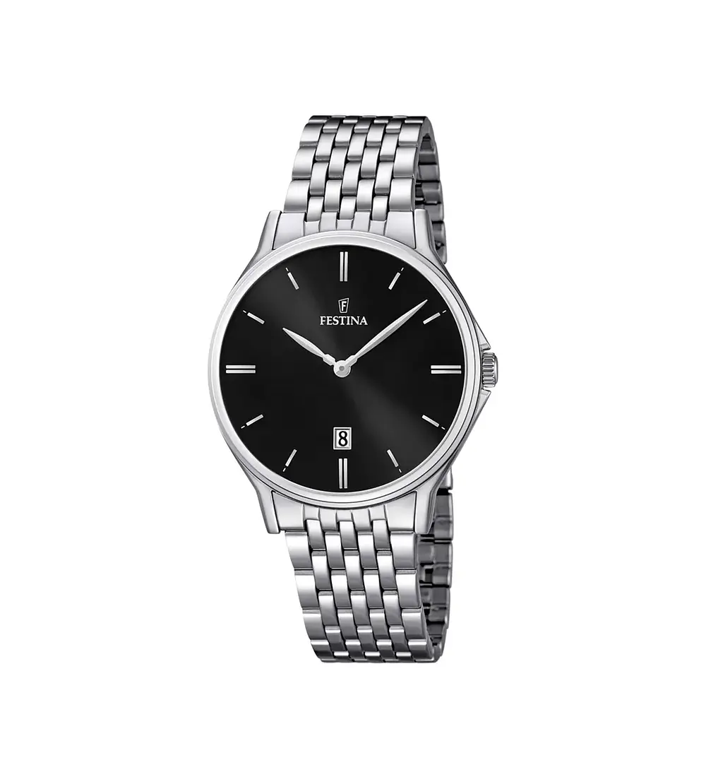 FESTINA Reloj F16744/4 Negro Hombre Acero Clásico