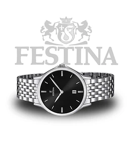 FESTINA Reloj F16744/4 Negro Hombre Acero Clásico