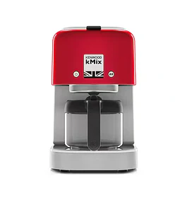 Kenwood kMix Independiente, Cafetera de filtro, 750 ml, De café molido, 1000 W, Rojo (Spicy Red)