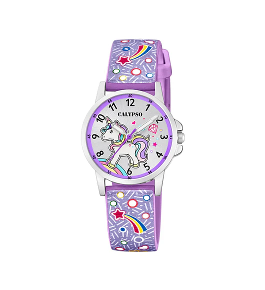 Reloj K5776/6 Calypso Plateado Infantil Junior