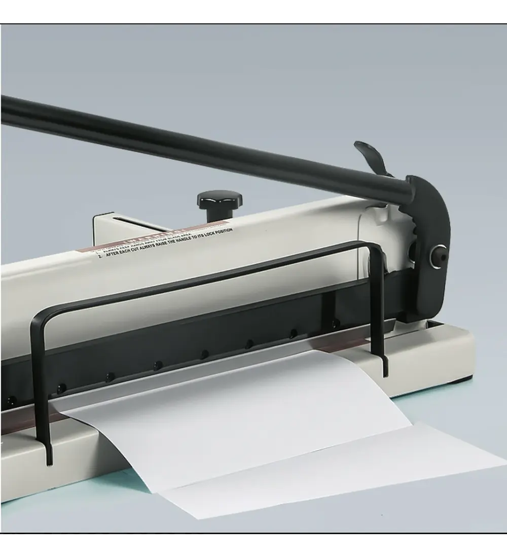Cortador de papel pila tamaño 858 A4 guillotina resma metálica nuevo