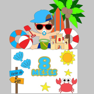 Arquivo de Corte Topo de Bolo Praia 7