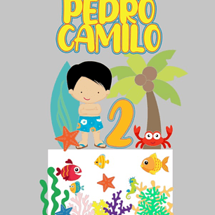 Arquivo de Corte Topo de Bolo Praia 13