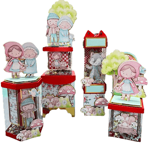 Arquivo de Corte Chapeuzinho Vermelho 1