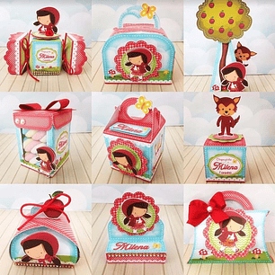 Arquivo de Corte Chapeuzinho Vermelho 3