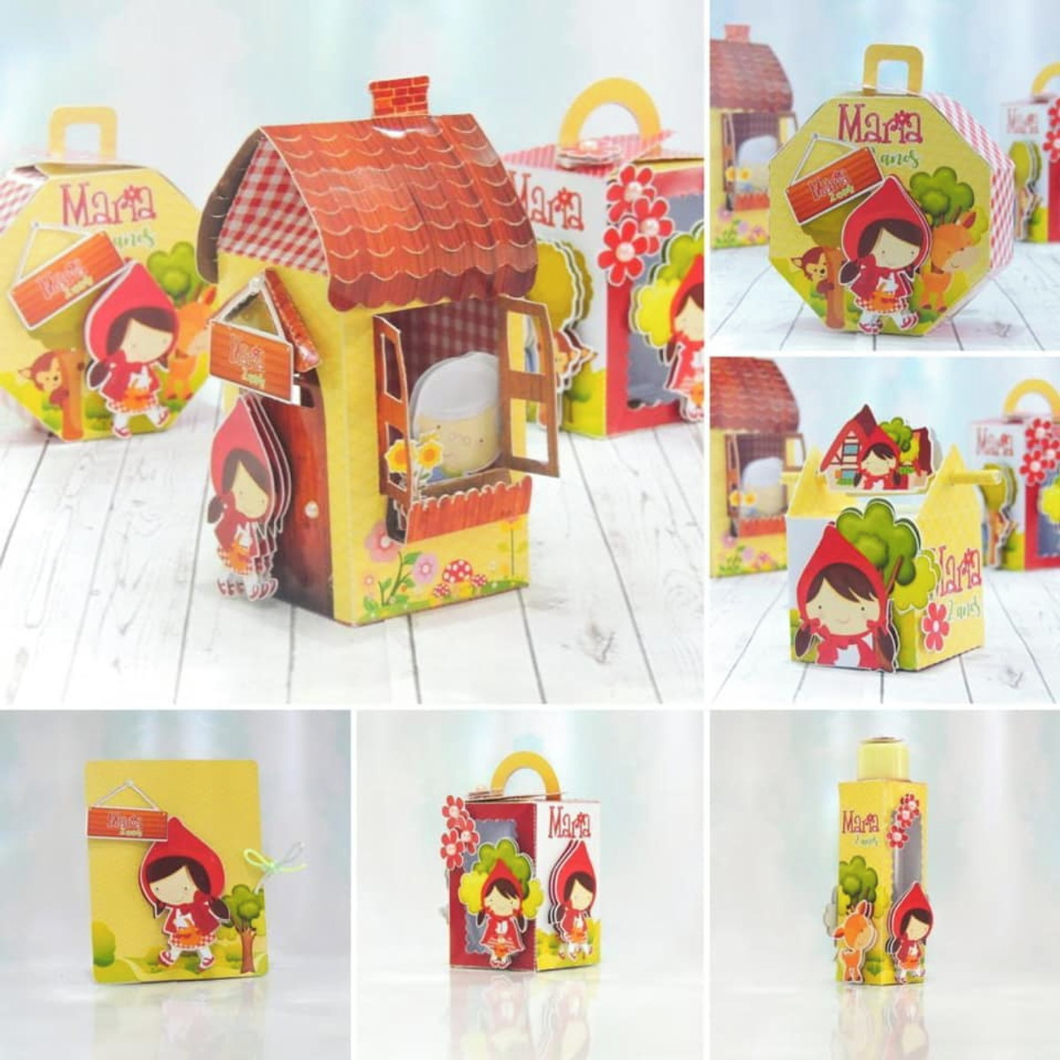 Arquivo de Corte Chapeuzinho Vermelho 5