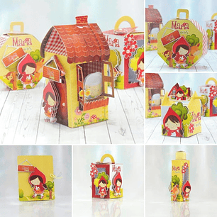 Arquivo de Corte Chapeuzinho Vermelho 5