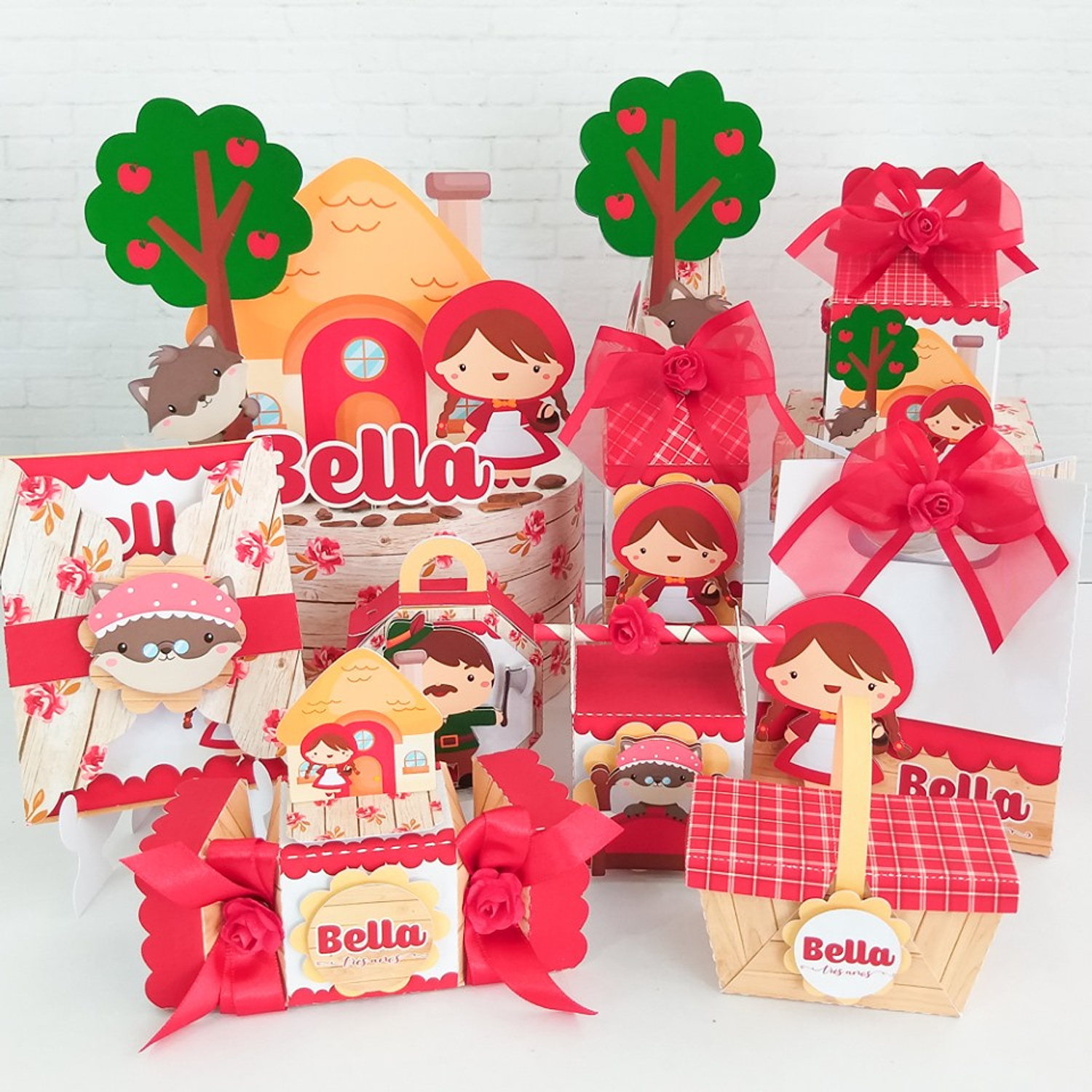 Arquivo de Corte Chapeuzinho Vermelho 6