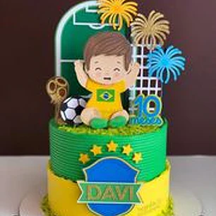 Arquivo de corte Topo de Bolo Brasil/ Copa do Mundo