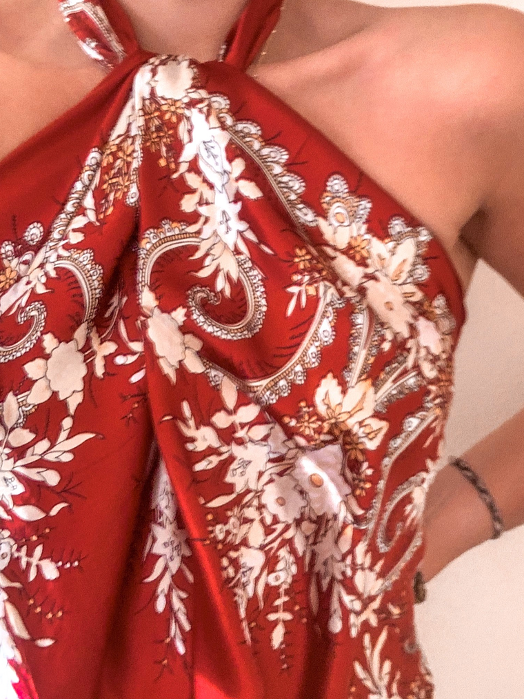 Maxi Pañuelo London Red 1