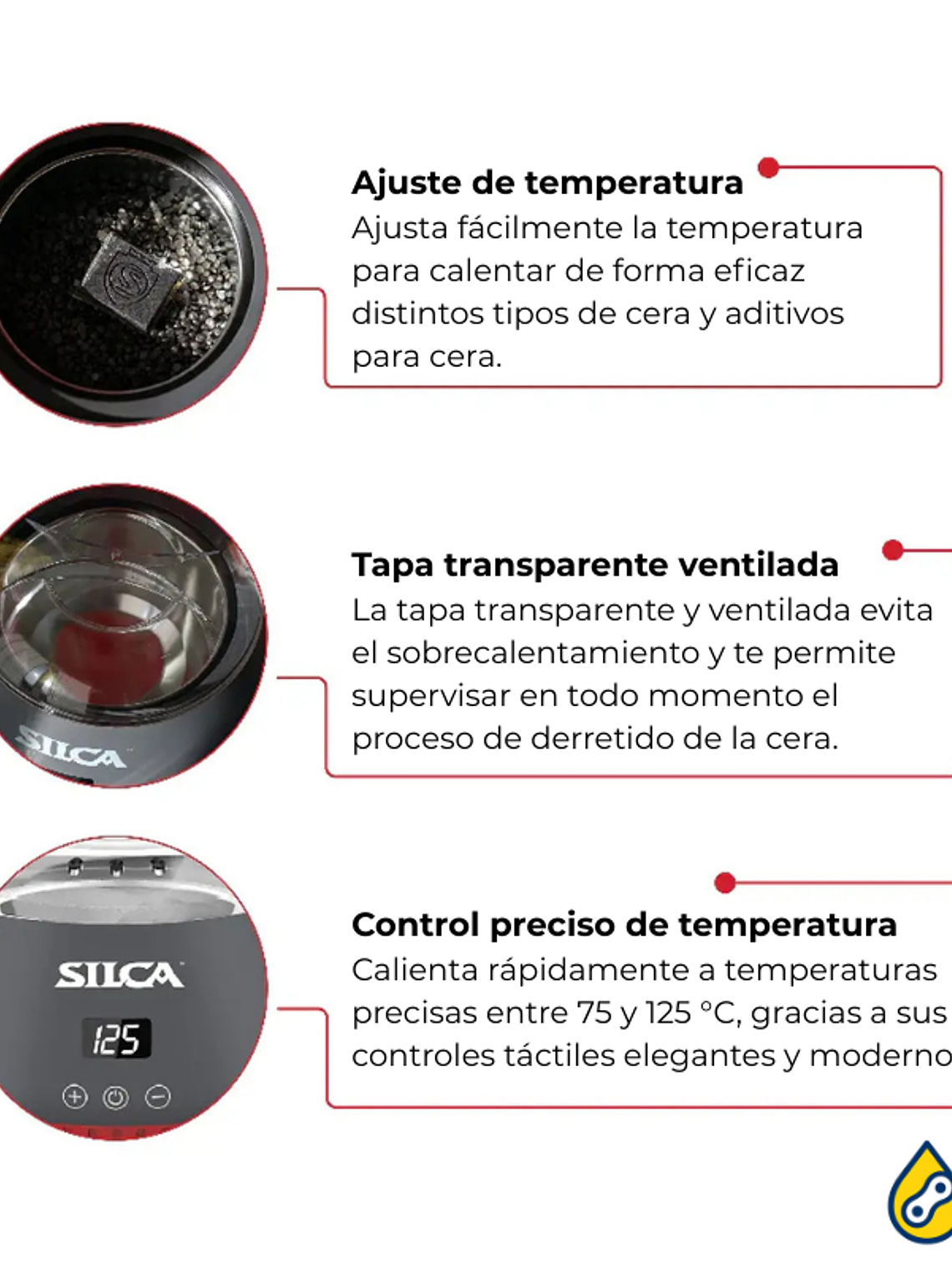 Chain Waxing System SILCA – Sistema Profesional de Encerado de Cadenas 4