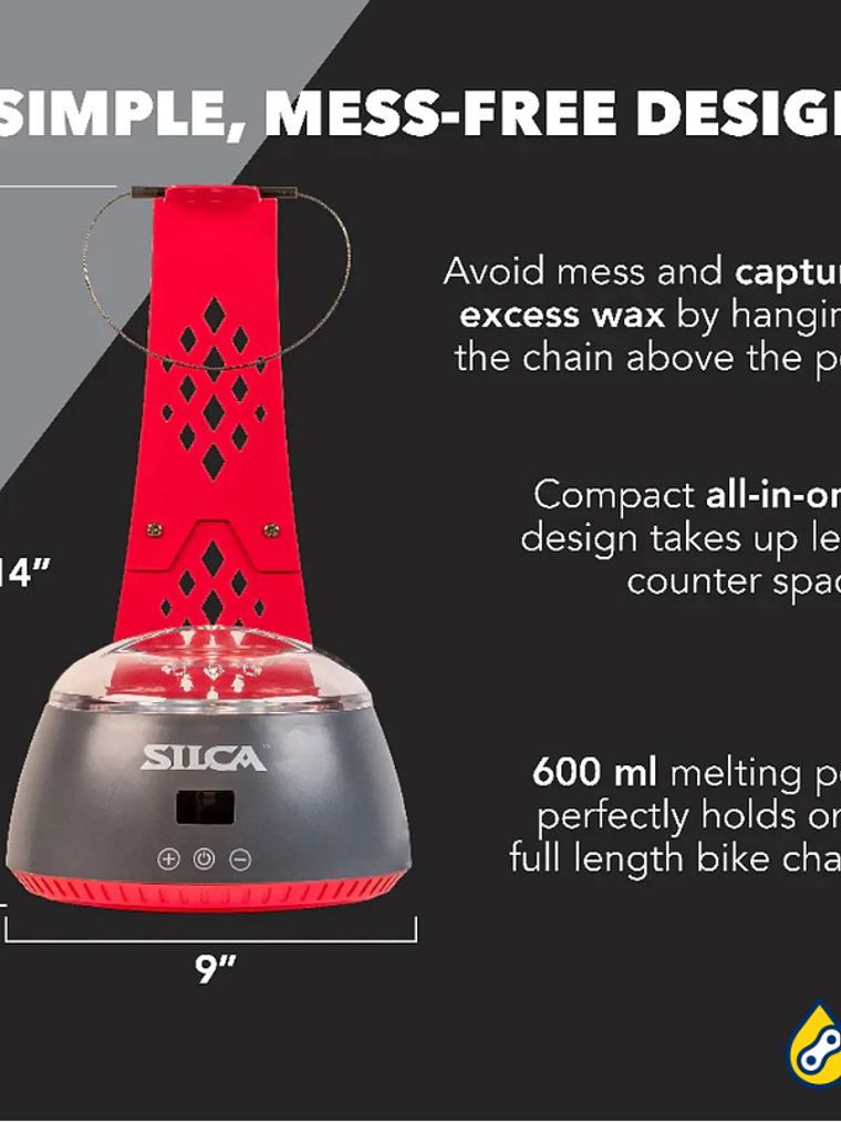 Chain Waxing System SILCA – Sistema Profesional de Encerado de Cadenas 2