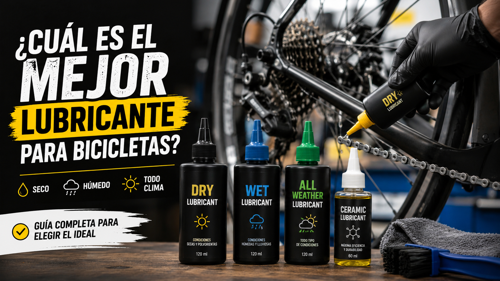 ¿Cuál es el Mejor Lubricante para Bicicletas?