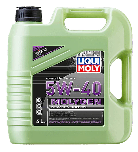 LIQUI MOLY 5W40 MOLYGEN NEWGENERATION 8578 4 LITROS