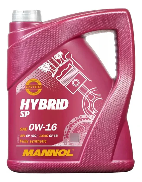 MANNOL 0W16 SINTETICO HIBRIDO  5 LITROS