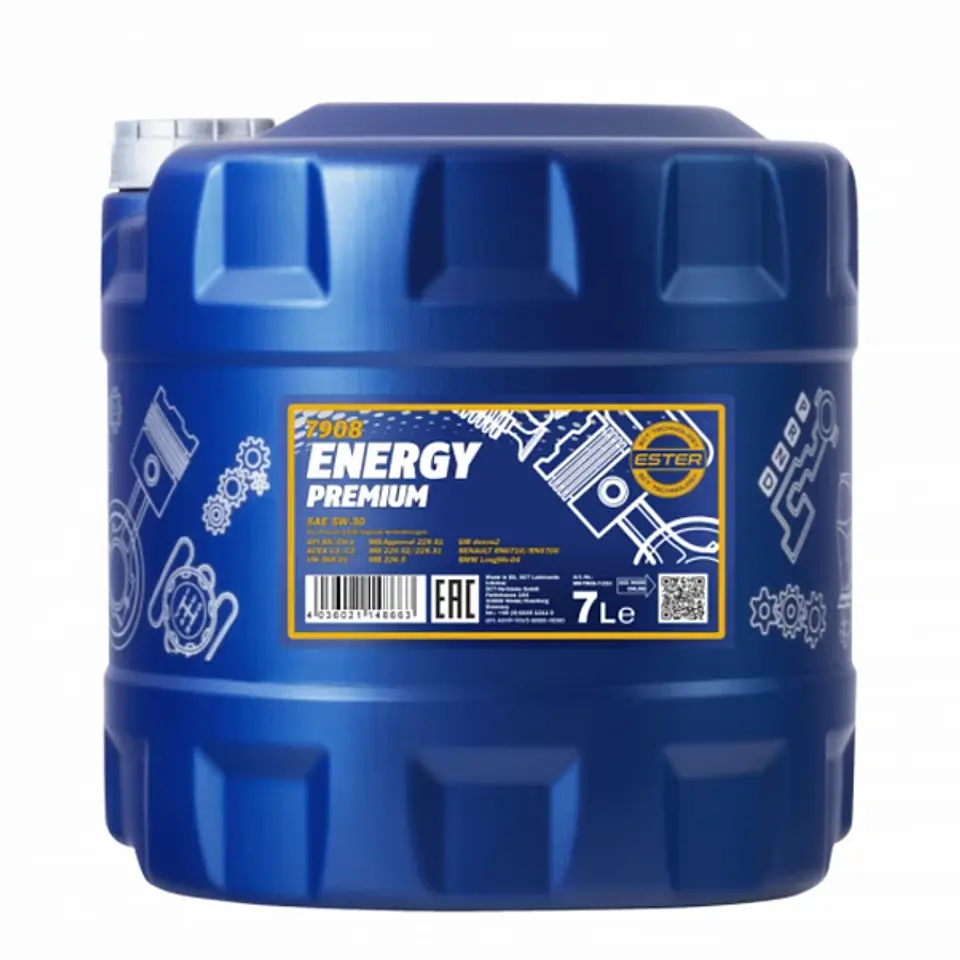 MANNOL 5W30 ENERGY PREMIUM 7 LITROS 1