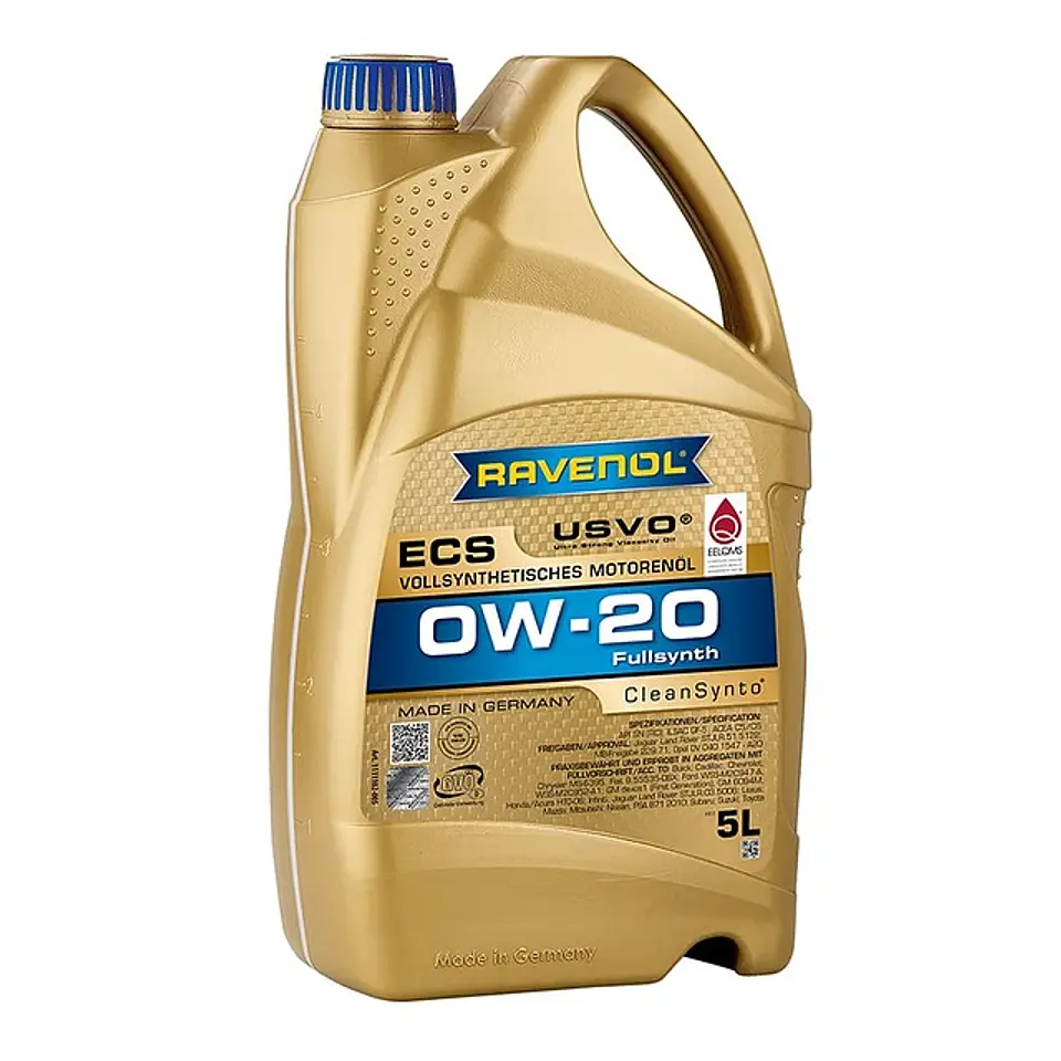 RAVENOL 0W20 ECS SINTETICO 5 LITROS  1