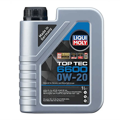 LIQUI MOLY 0W20 TOPTEC 6600 1 LITRO
