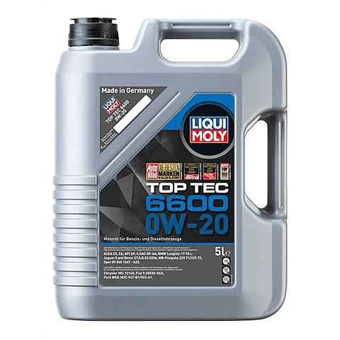 LIQUI MOLY 0W20 TOPTEC 6600 5 LITROS