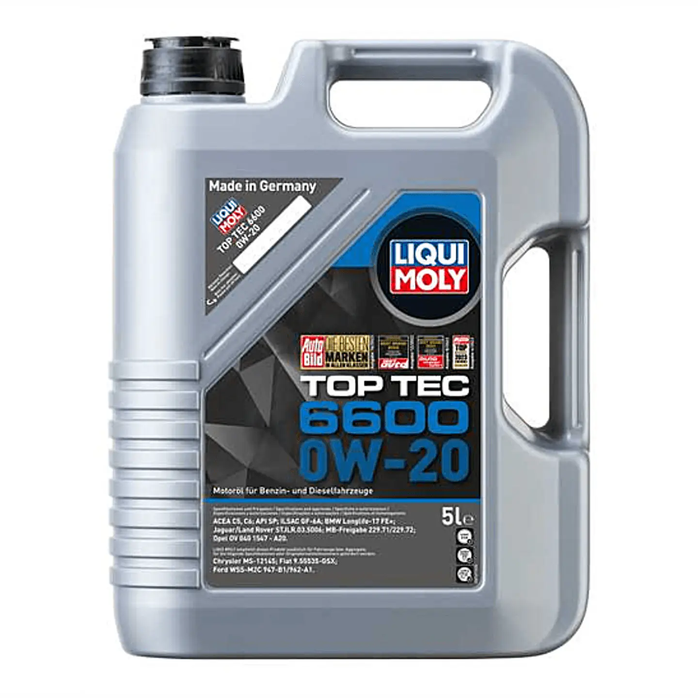 LIQUI MOLY 0W20 TOPTEC 6600 5 LITROS 1