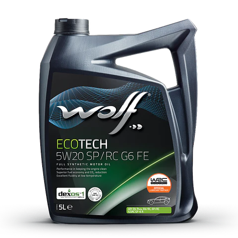 WOLF 5W20 ECOTECH SP/RC G6 4 LITROS
