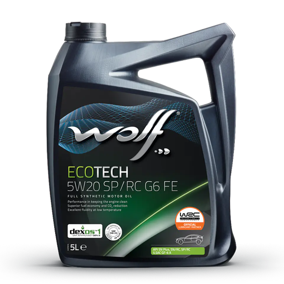 WOLF 5W20 ECOTECH SP/RC G6 4 LITROS 1