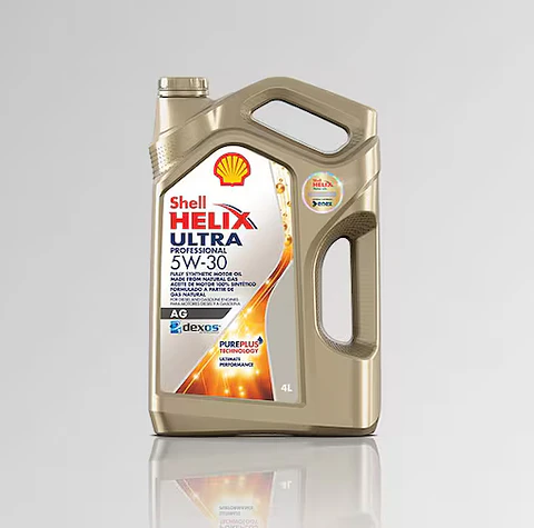 SHELL 5W30 HELIX ULTRA AG ORG  4 LITROS