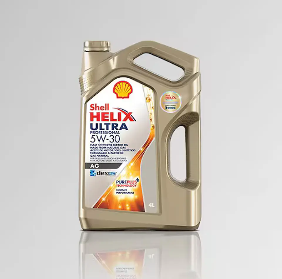 SHELL 5W30 HELIX ULTRA AG ORG  4 LITROS 1