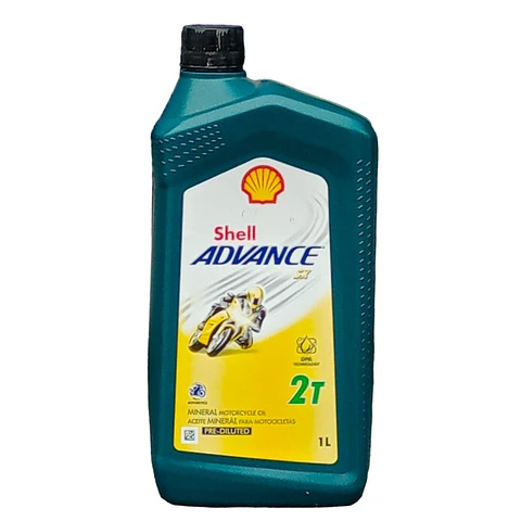 SHELL 2T ADVANCE   1 LITRO