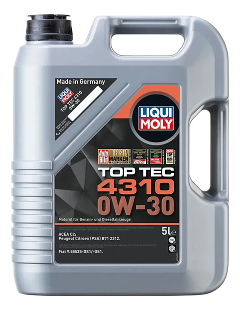 LIQUI MOLY 0W30 TOPTEC 4310 5 LITROS