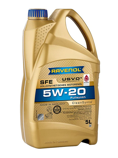 RAVENOL 5W20 SFE SINTETICO 5 LITROS