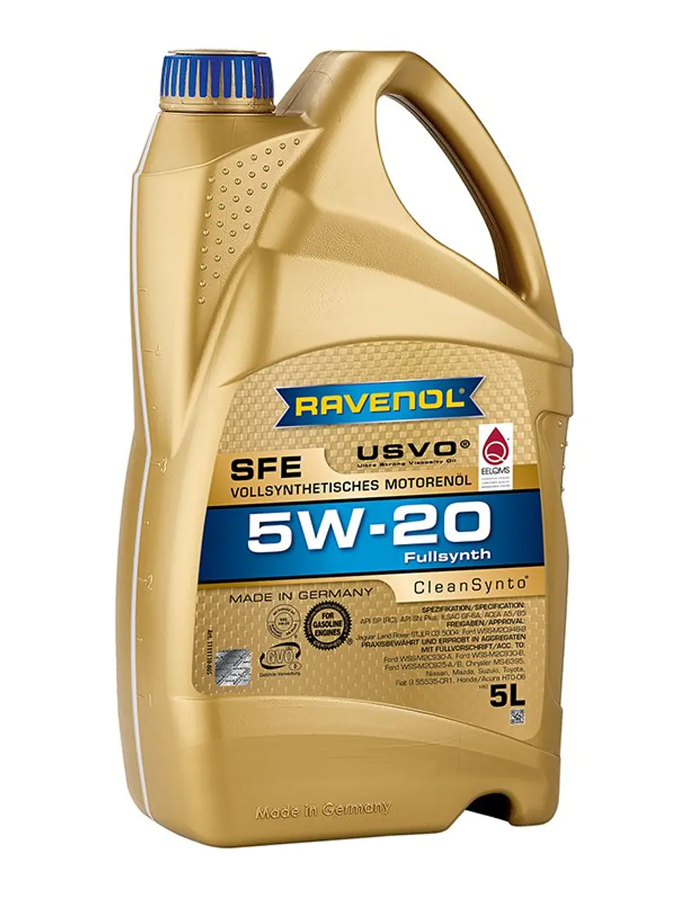RAVENOL 5W20 SFE SINTETICO 5 LITROS 1