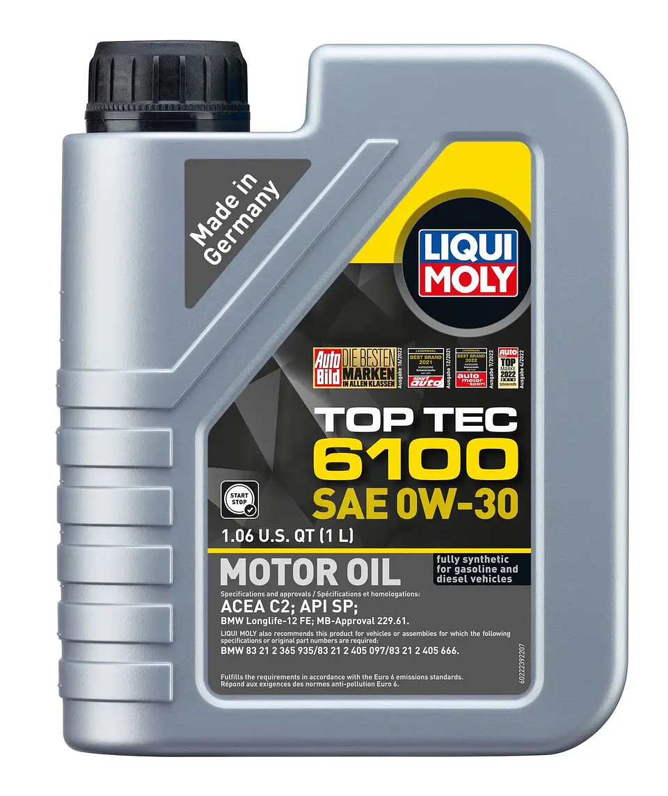 LIQUI MOLY 0W30 TOPTEC 6100 1 LITRO 1