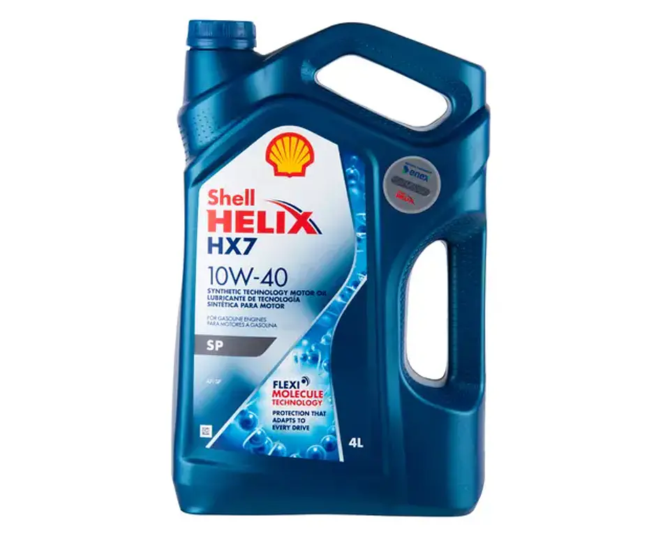 SHELL 10W40 HELIX HX7 ORG 4 LITROS 1