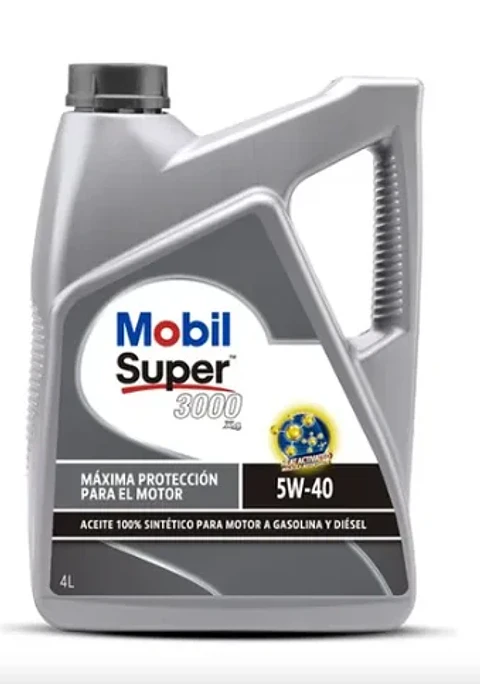 MOBIL 5W40 SUPER X1 3000   4 LITROS