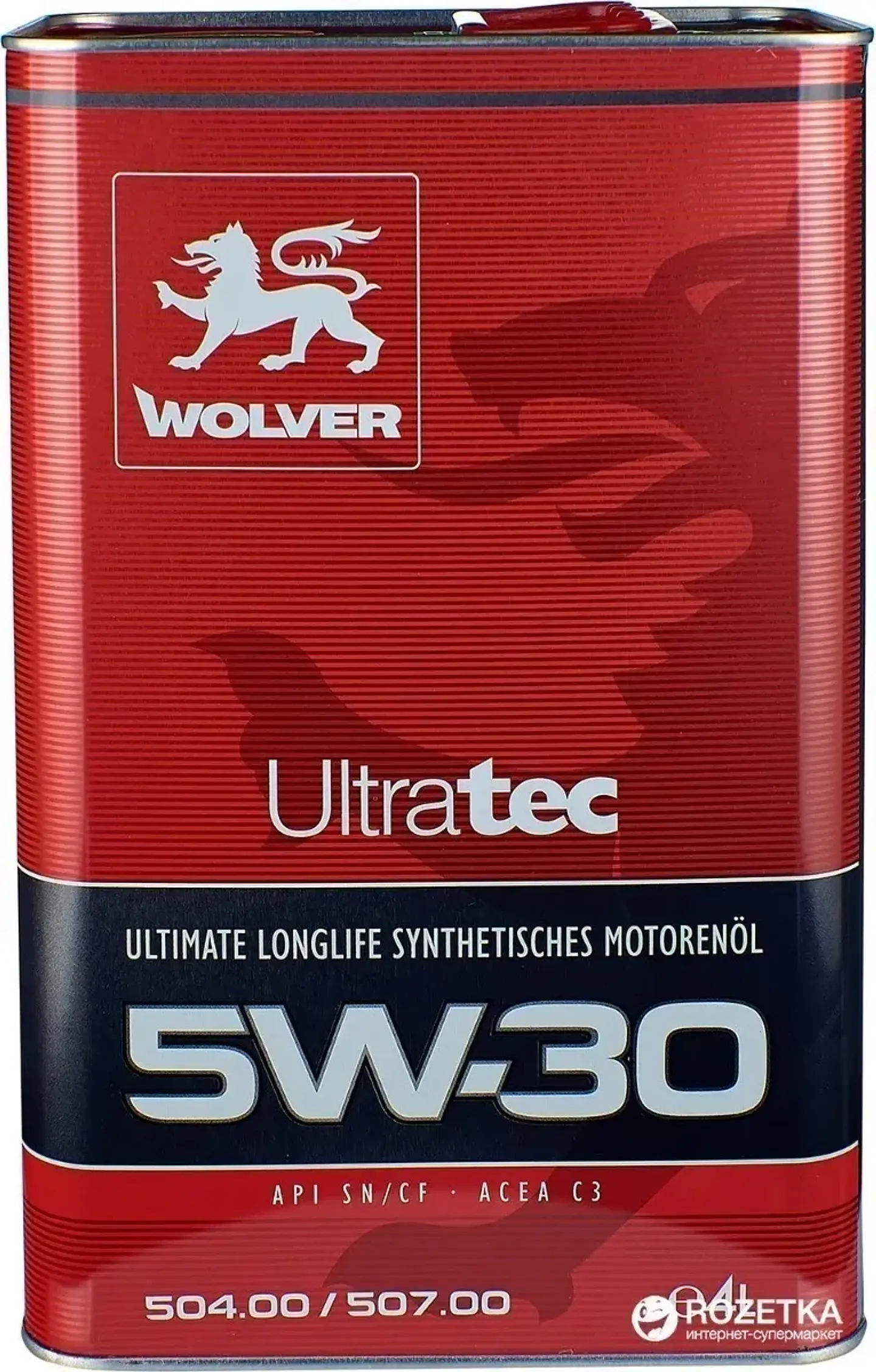 WOLVER 5W30 ULTRATEC  4 LITROS 1