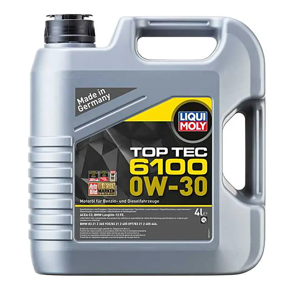 LIQUI MOLY 0W30 TOPTEC 6100 4 LITROS 1