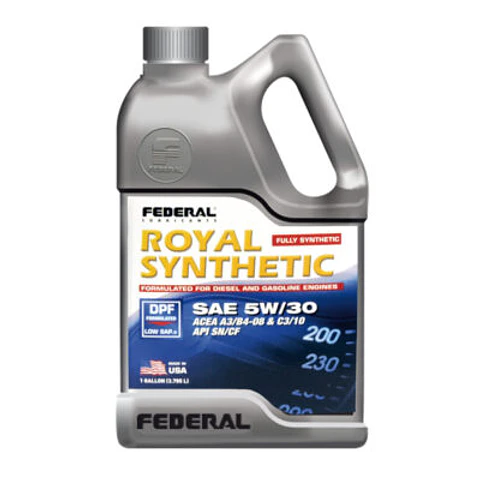 FEDERAL 5W30 ROYAL SYNTHETIC DPF 4 LITROS