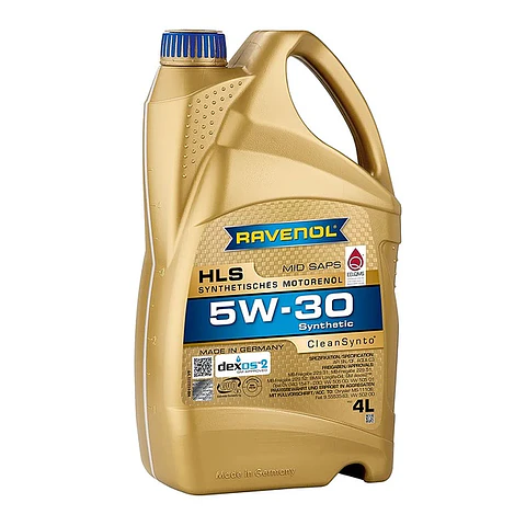 RAVENOL 5W30 HLS SINTETICO 4 LITROS
