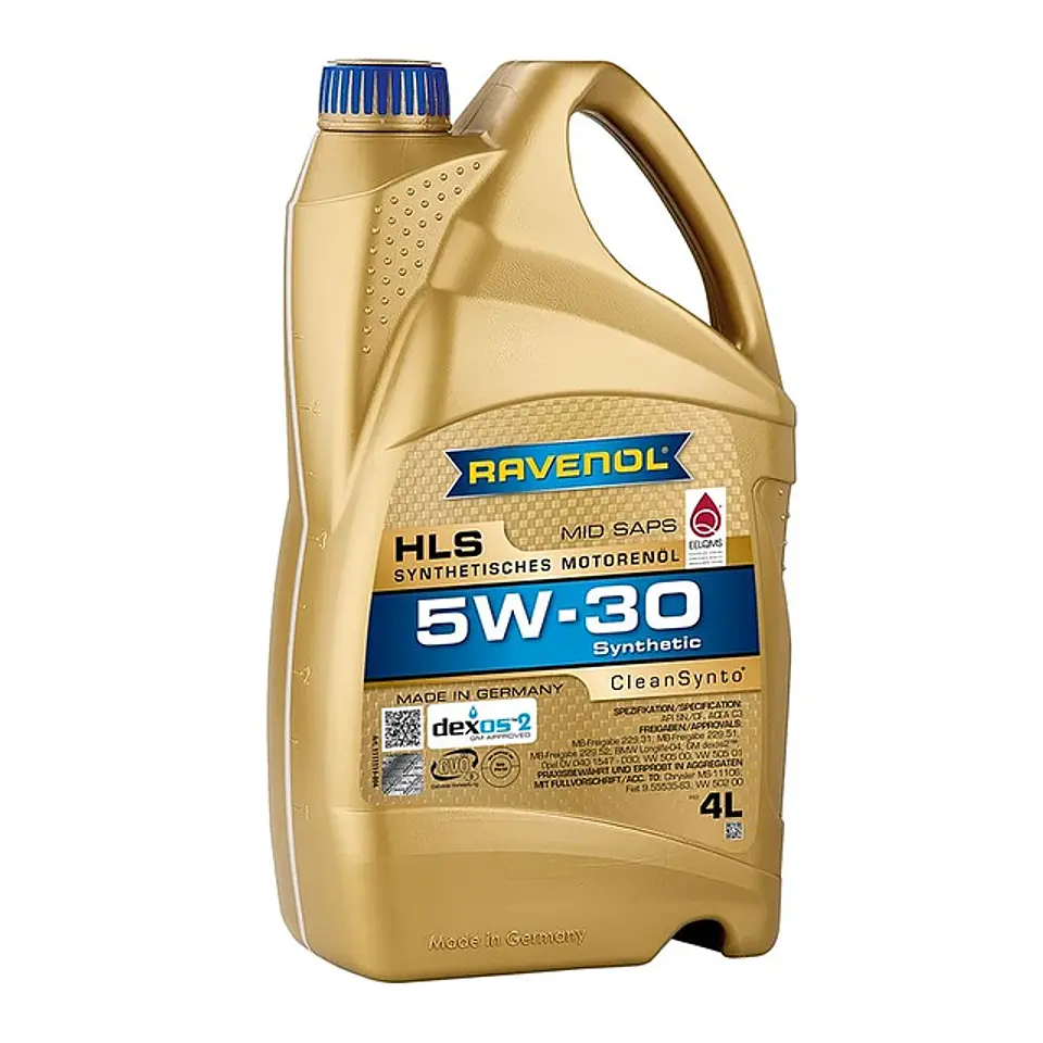 RAVENOL 5W30 HLS SINTETICO 4 LITROS 1